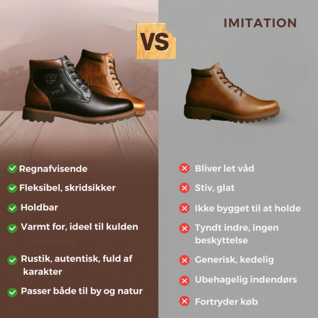 Lædersko Thy Klit™ | Efterår – Vinter 2025