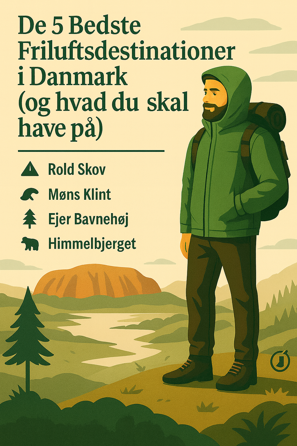 Top 5 Outdoor-destinationer i Danmark du skal opleve