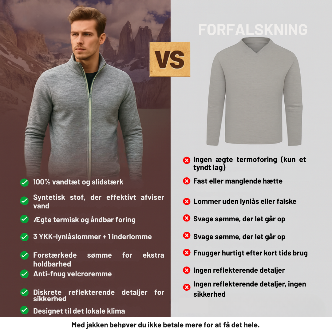 Fleecejakke Himmelbjerget™ | Efterår – Vinter 2025