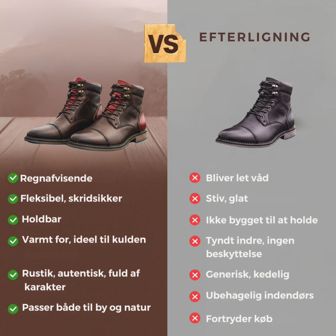 Lædersko Møllehøj™ | Efterår – Vinter 2025