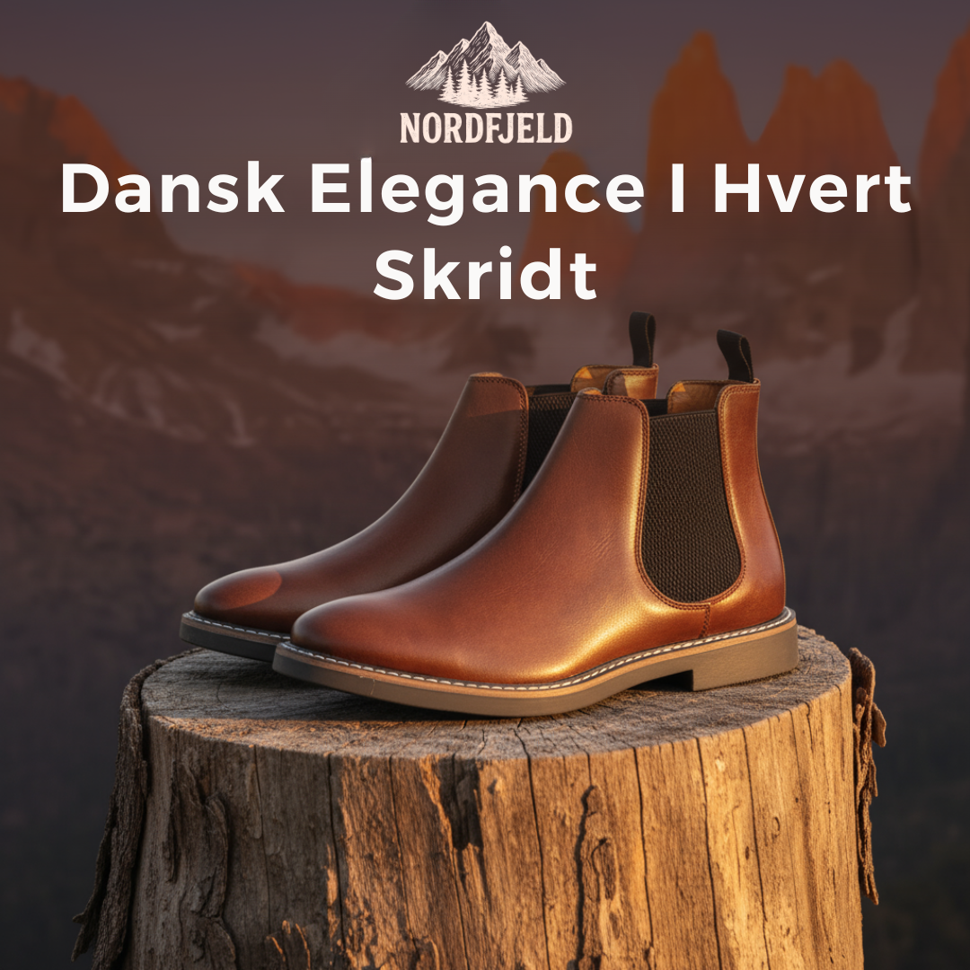 Lædersko Nordhøj™ | Efterår – Vinter 2025