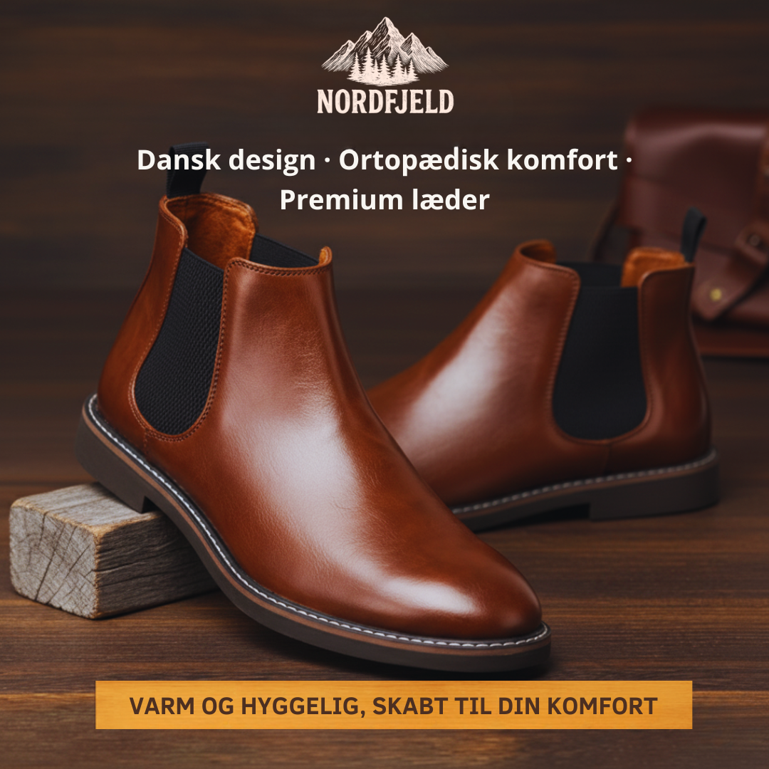 Lædersko Nordhøj™ | Efterår – Vinter 2025