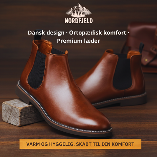 Lædersko Nordhøj™ | Efterår – Vinter 2025