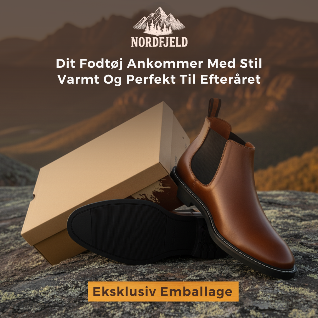 Lædersko Nordhøj™ | Efterår – Vinter 2025