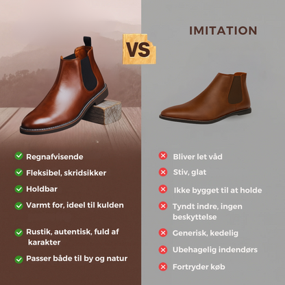 Lædersko Nordhøj™ | Efterår – Vinter 2025