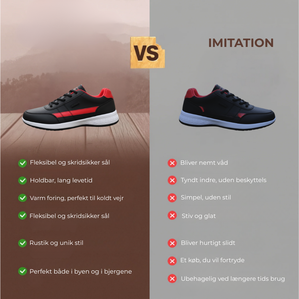 Lædersko Randers Fjord™ | Efterår – Vinter 2025