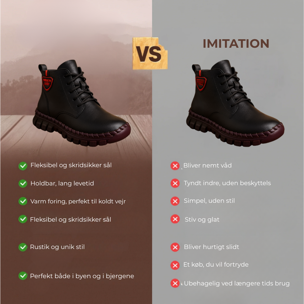 Læderstøvle Kongernes Nordsjælland™ | Efterår – Vinter 2025