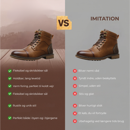 Læderstøvle Silkebjergene™ | Efterår – Vinter 2025
