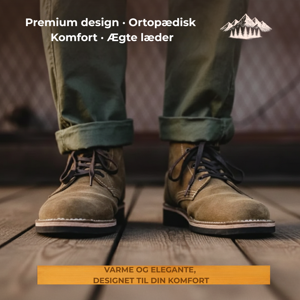 Læderstøvle Fyrkat™ | Efterår – Vinter 2025