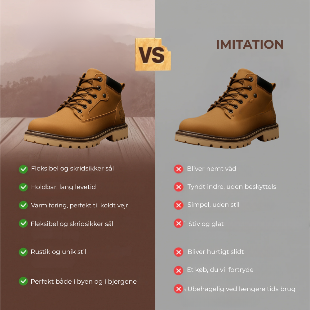 Læderstøvle Søhøjlandet™ | Efterår – Vinter 2025